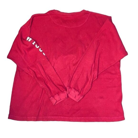 Vintage Old Varsity Brand Men’s Size XL University of Wisconsin Madison Thermal - Picture 2 of 5